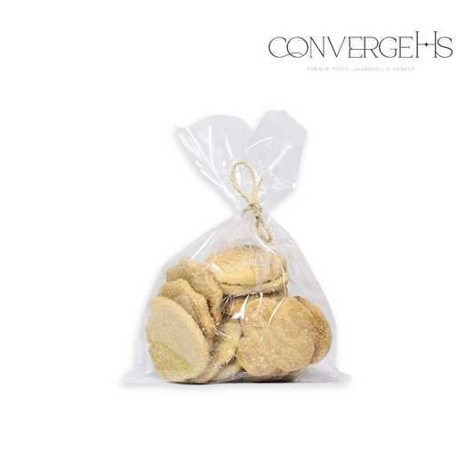 Bolsita de galletas de mantequilla